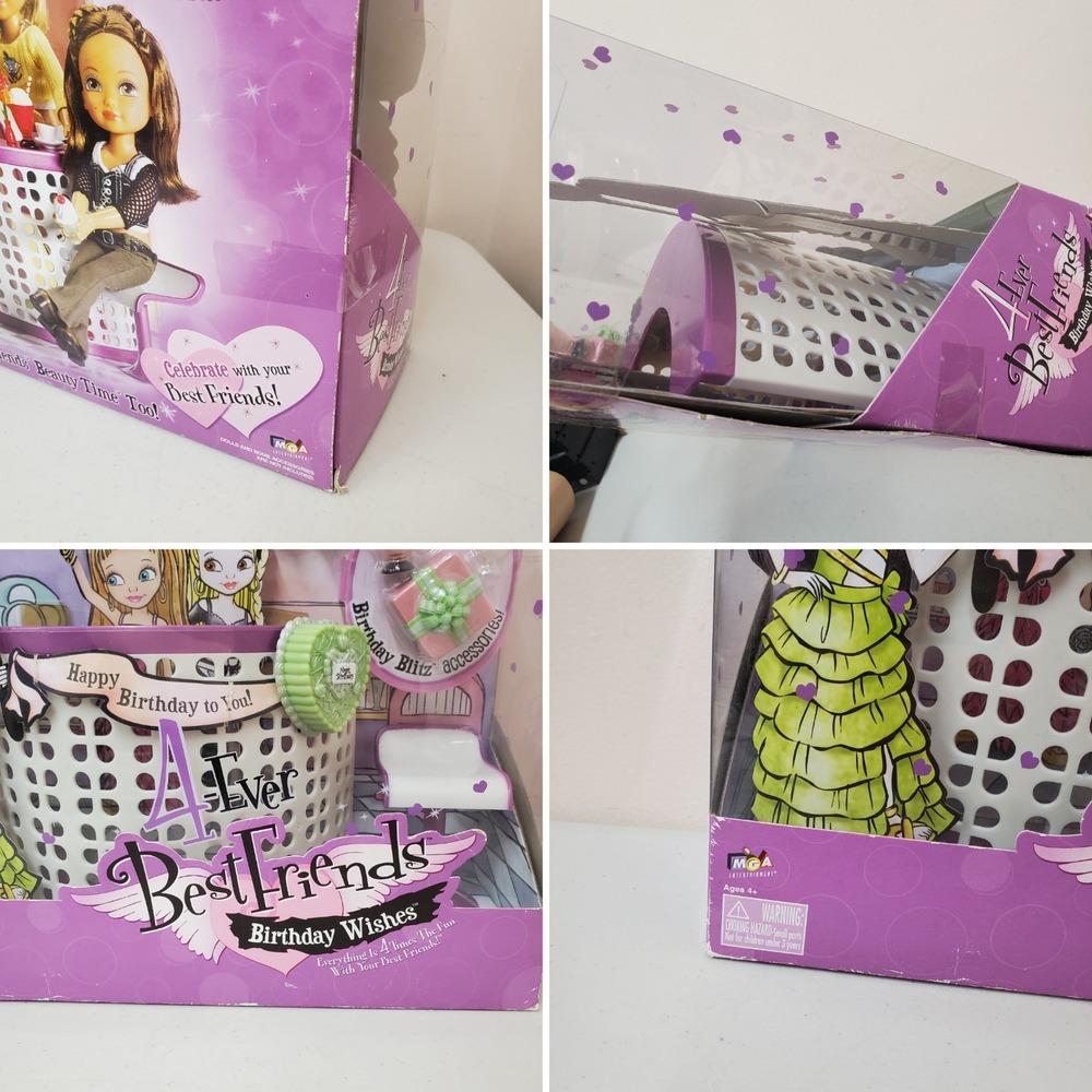 MGA 4-Ever Best Friends Birthday Wishes Playset NEW - Picture 8 of 8